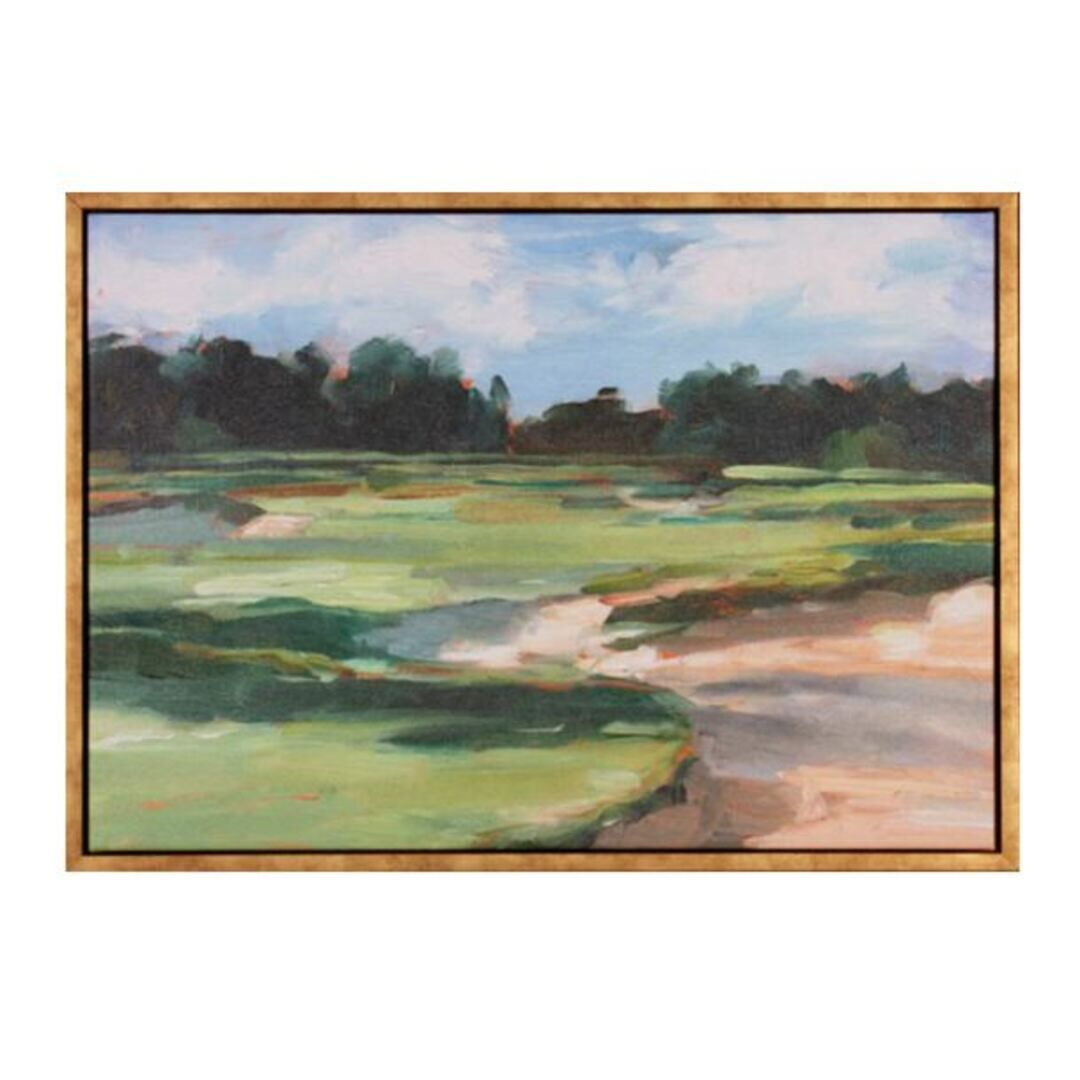 Golf Course Study II on Canvas 1